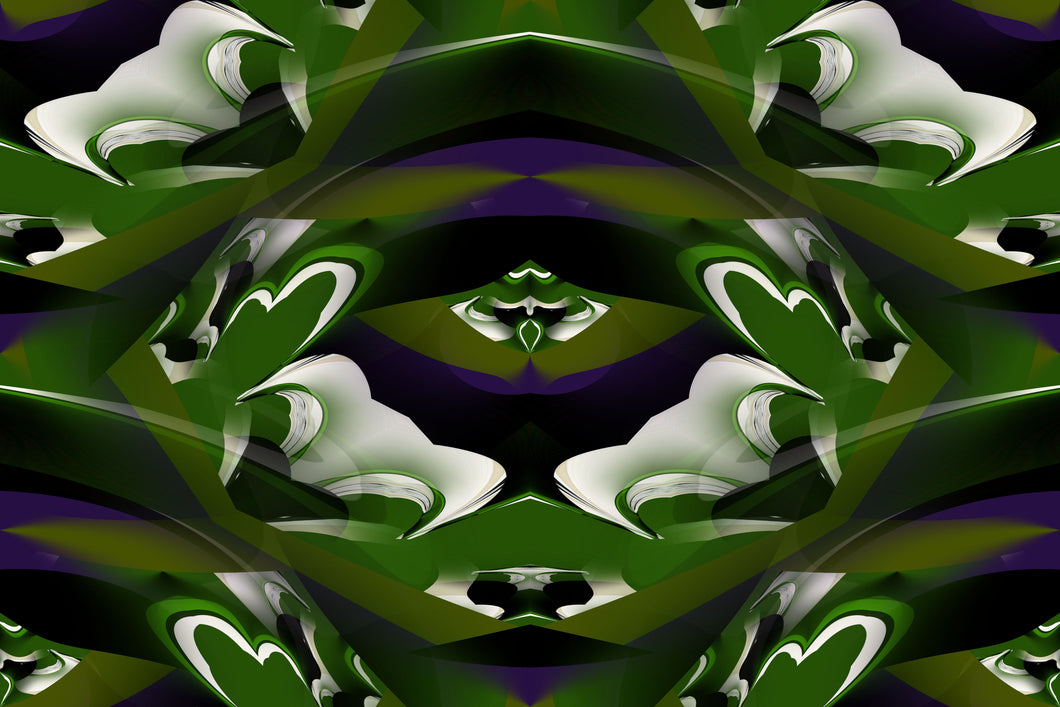 CZ Card - Aegirina Crystal - Mystical Powers Flow - by Cuzco Artist Channeler ( Teresa Rubiolo )