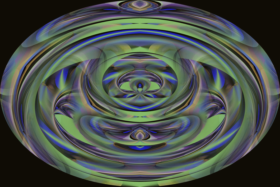 CZ Card - Arianrhod Goddess Powers - Sacred Flow by Cuzco Artist Channeller ( Teresa Rubiolo )