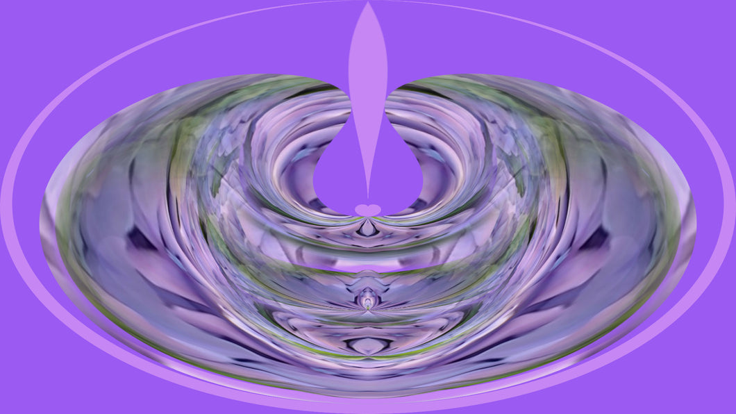 CZ Card - Balance and Awareness - Sacred Flame by Cuzco Artist Channeller ( Teresa Rubiolo )