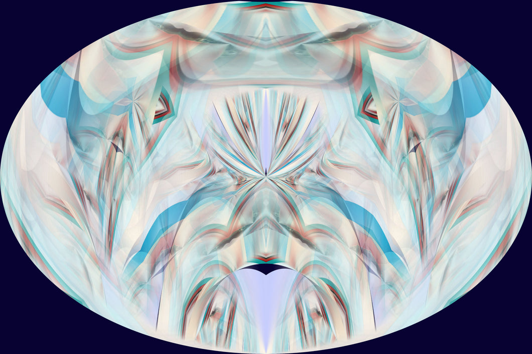CZ Card - Blessed Water Mystical Perpetual Flow  by Cuzco Artist Channeller ( Teresa Rubiolo )