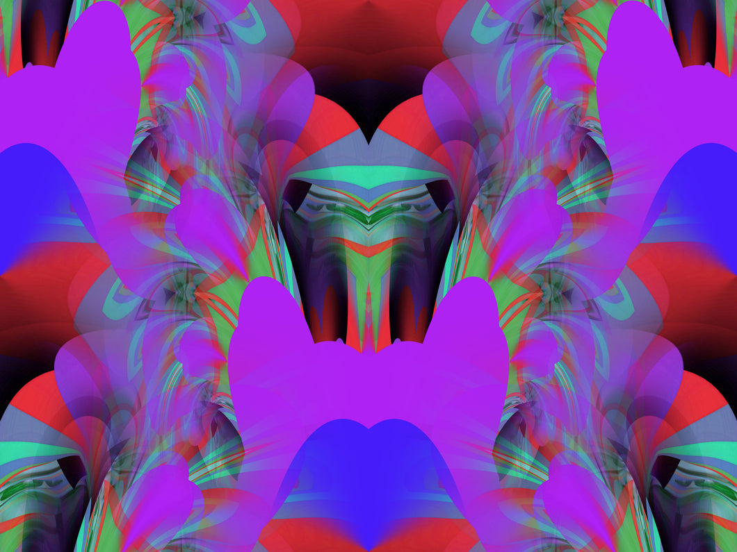 CZ Card - Cleansing Body and Amplify Mind Powers - Mystical Flow -   by Cuzco Artist Channeller  ( Teresa Rubiolo )