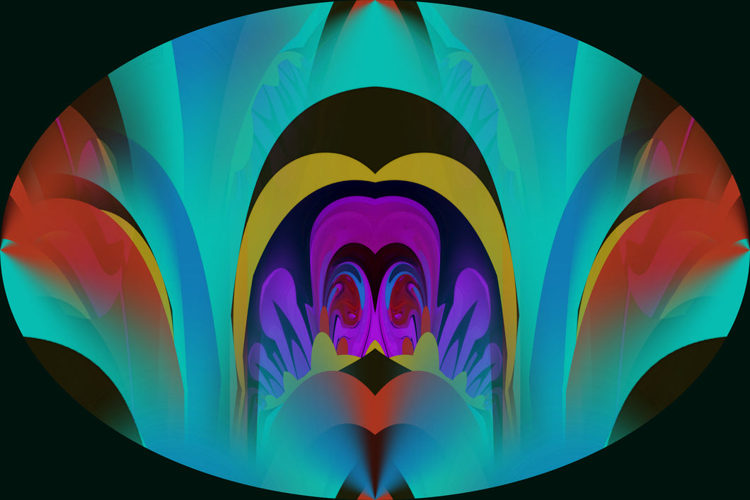 CZ Card - Electromagnetic Radiation Neutralizing - Mystical Shield by Cuzco Artist Channeller (Teresa Rubiolo)