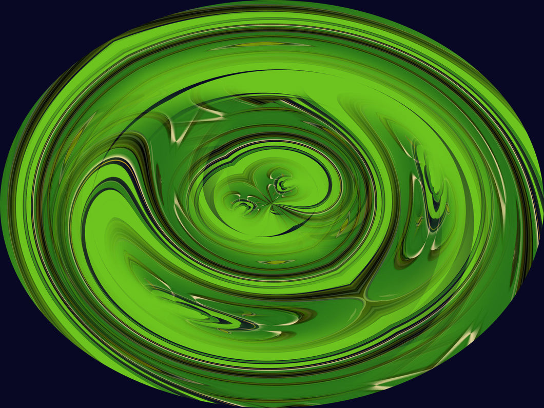 CZ Card - Four Leaf Clover - Mystical Essence by Cuzco Artist Channeller ( Teresa Rubiolo )