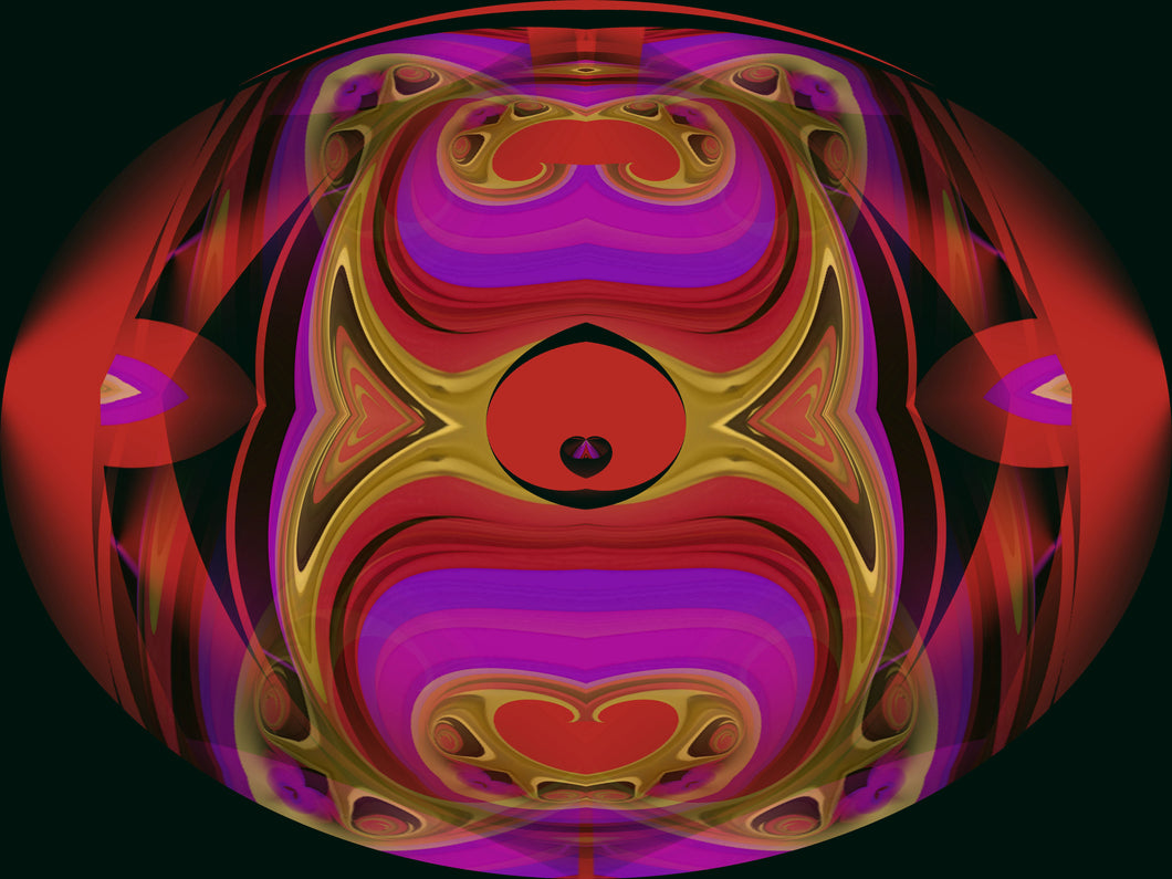 CZ Card - Magical Wheel of the New Opportunities by Cuzco Artist Channeller ( Teresa Rubiolo)