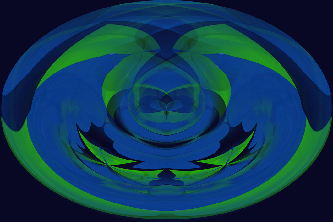 CZ Card - Mystical Healing Vibrations of Cannabis by Cuzco Artist Channeller ( Teresa Rubiolo)