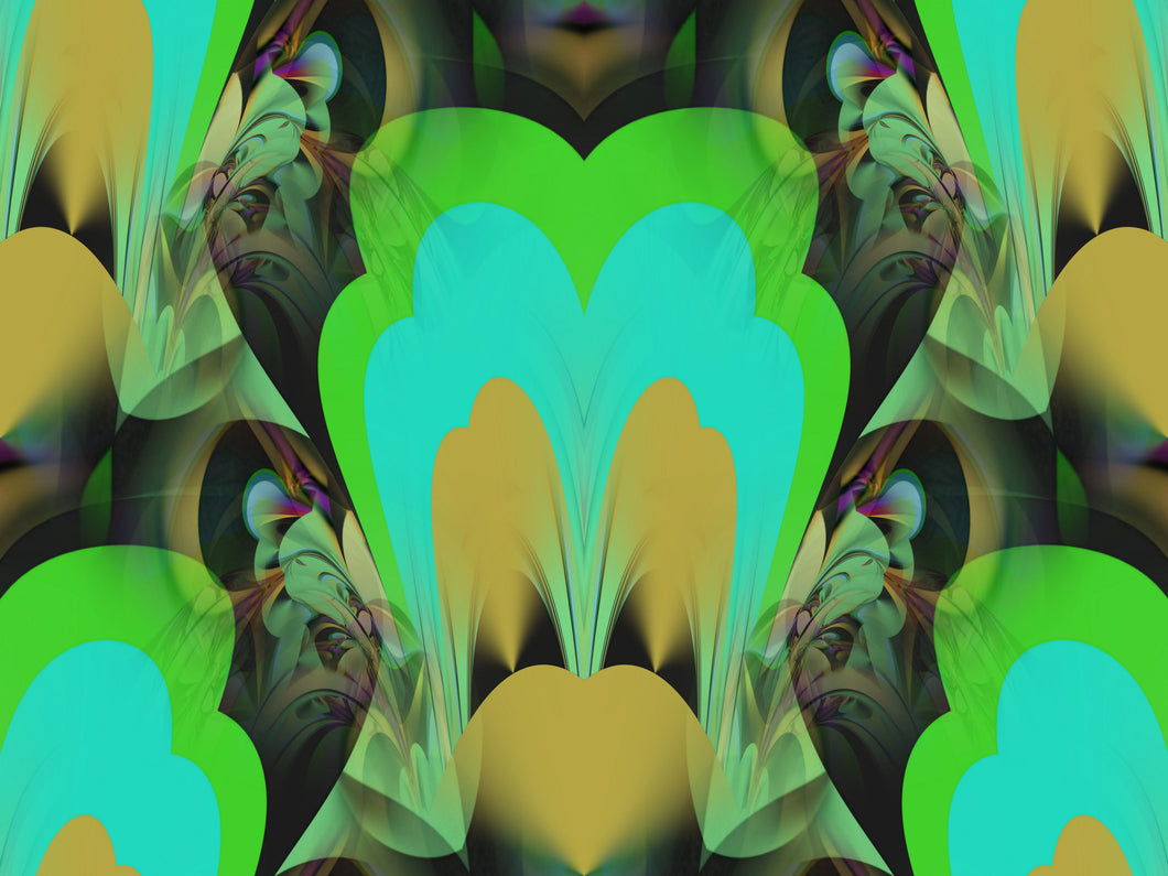 CZ Card - Mystical Plant of the Money  Abundance - Manifestation Essence -  by Cuzco Artist Channeller ( Teresa Rubiolo)