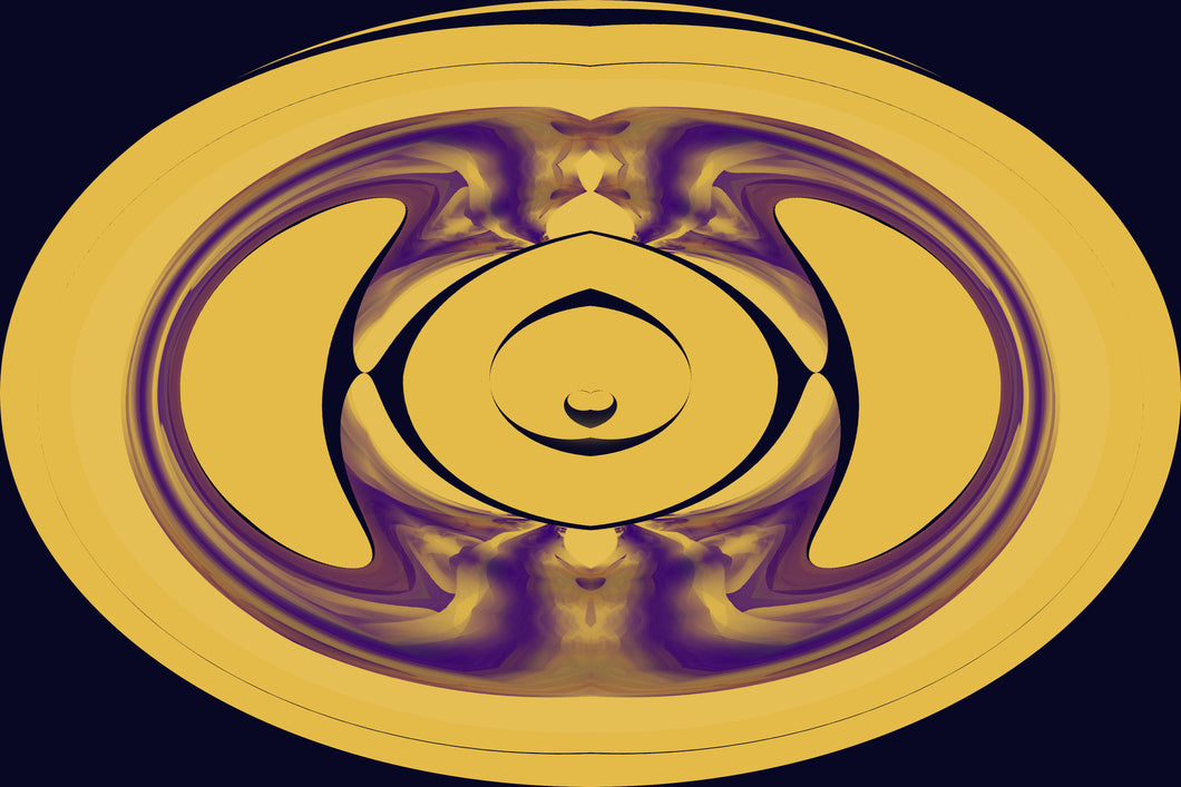 CZ Card - Online Business Attraction - Golden Magnet by Cuzco Artist Channeller ( Teresa Rubiolo)