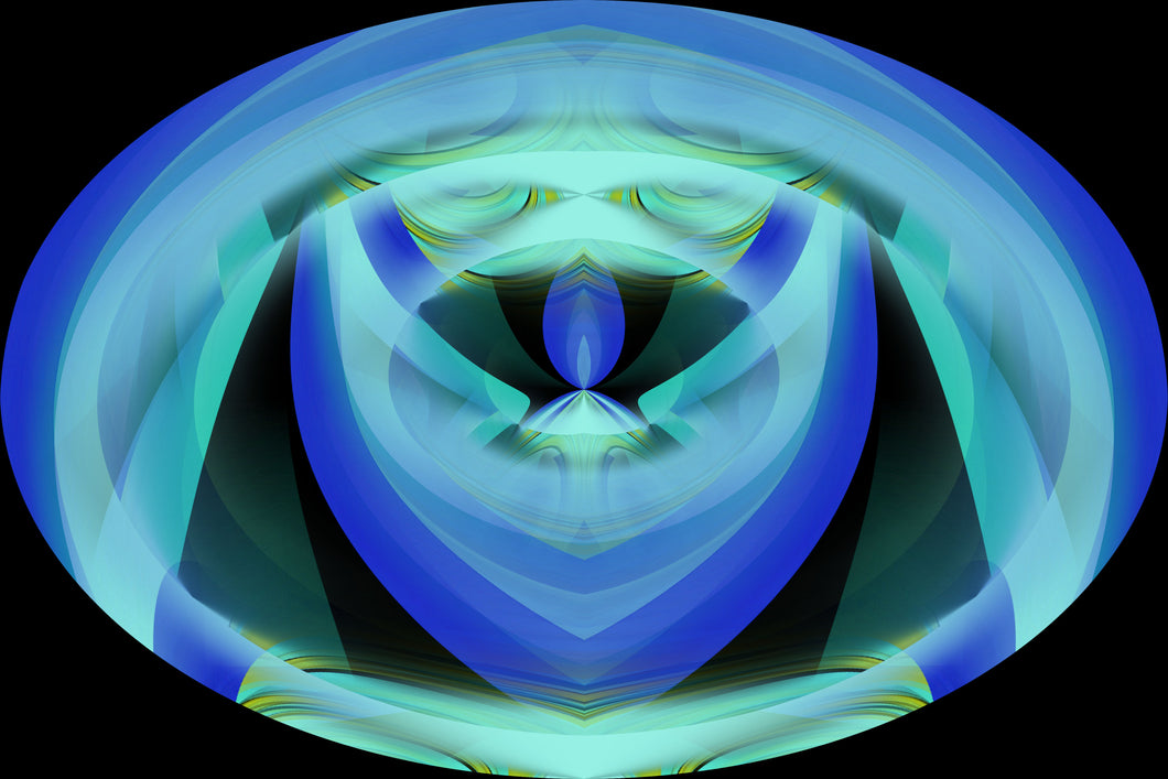 CZ Card - Primordial Mystical Purifying Flow by Cuzco Artist Channeller ( Teresa Rubiolo)