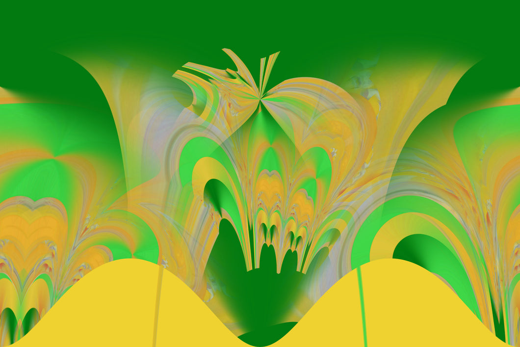 CZ Card - Prosperity and Fertility Sacred Flow by Cuzco Artist Channeller (Teresa Rubiolo)