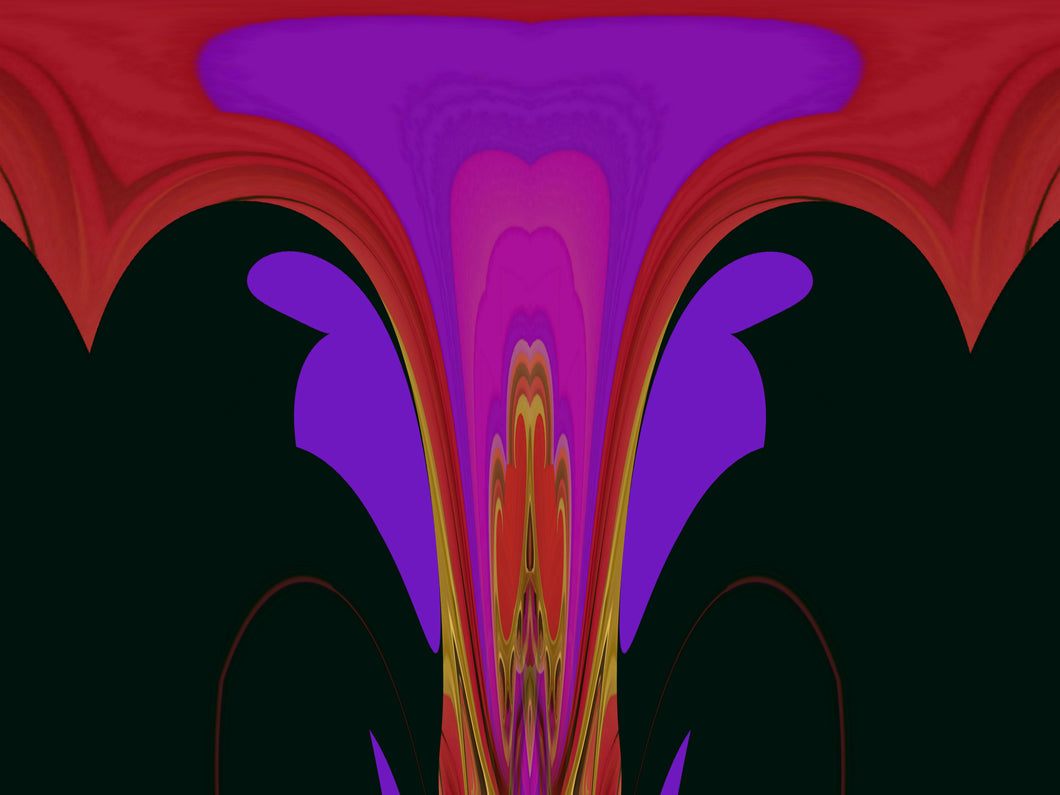 CZ Card - Psychic Powers Increase - Mystical Flame by Cuzco Artist Channeller (Teresa Rubiolo)