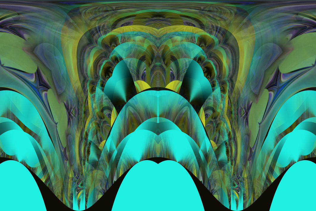 CZ Card - Sadbh Goddess Powers - Sacred Flow by Cuzco Artist Channeller ( Teresa Rubiolo )