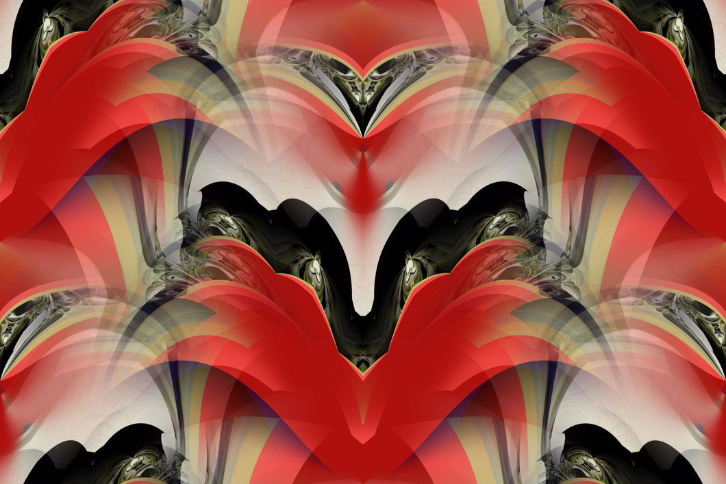 CZ Card - Strength of  Passion and Love - Burning Powers Flow -   by Cuzco Artist Channeller ( Teresa Rubiolo )
