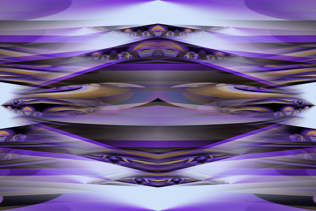 CZ Card -  Transformative Mystical  Pearls  - Sacred Flow   by Cuzco Artist Channeller ( Teresa Rubiolo)